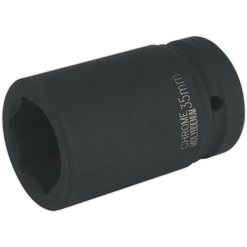 Image of Loops 35mm Forged Deep Impact Socket - 1" Sq Drive - Chromoly Wrench Socket Multi