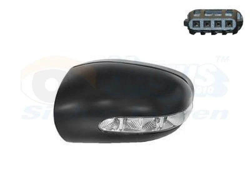 Image of VAN WEZEL Wing mirror cover VAN WEZEL 3041841