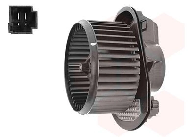 Image of VAN WEZEL Blower motor VAN WEZEL 5848773