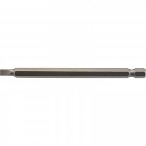 Image of Draper Slotted Screwdriver Bit 4.5mm 100mm Pack of 1