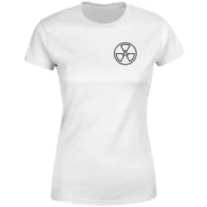 Image of Back To The Future Flux Capacitor Womens T-Shirt - White - L