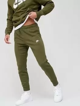 Image of Nike Club Fleece Joggers - Green Size XL Men