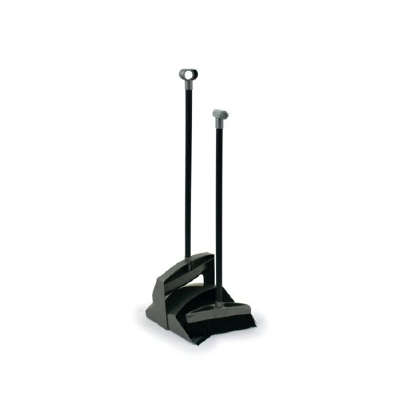 Image of Long Handle Lobby Dustpan And Brush Set P8009S CX00074 CX00074