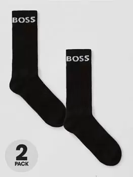 image of Boss Bodywear Sports Socks (2 Pack) - Black