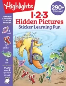 Image of 123 Hidden Pictures Sticker Learning Fun