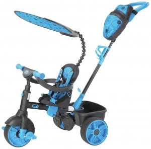 image of Little Tikes 4 in 1 Deluxe Trike Neon Blue