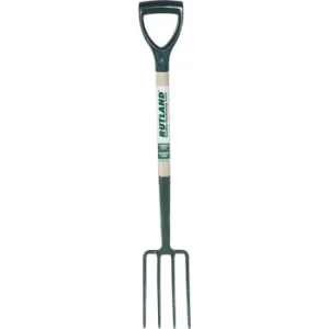 Image of Border Fork Carbon Steel, Wooden Shaft