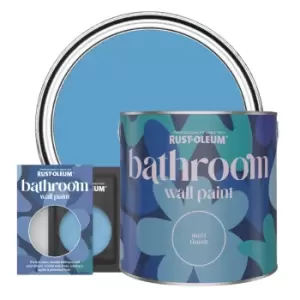 Image of Rust-Oleum Bathroom Wall & Ceiling Paint - CERULEAN - 2.5L