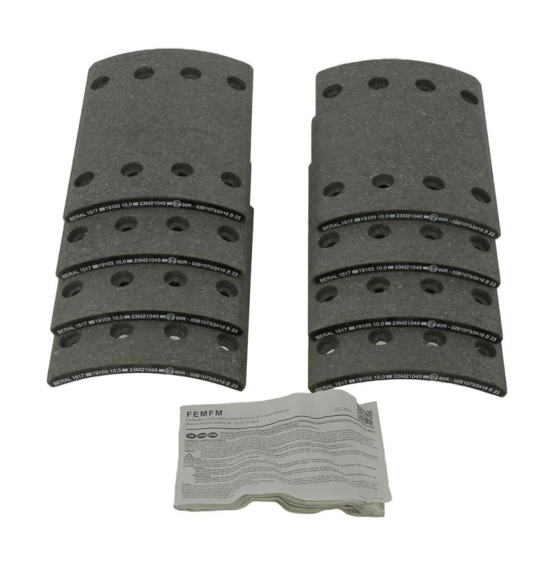 Image of Brake Lining Kit, drum brake BERAL KBL19103.0-1517