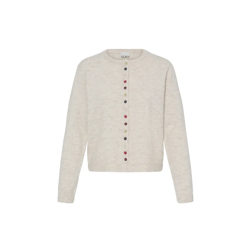 Image of Ichi Womens cardigan Ichi Fantia Blanc Female XS