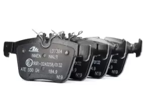 Image of ATE Brake pad set MERCEDES-BENZ 13.0470-7304.2 0004203602,0004208200,0004209403 0084201320,0084201420,A0004203602,A0004208200,A0004209403,A0084201320