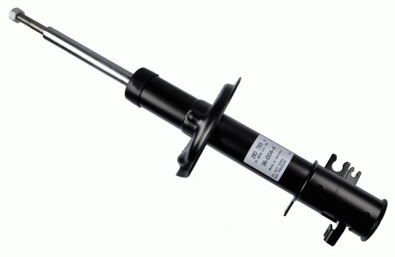 Image of SACHS 310 765 Shock absorber Front Axle Left, Gas Pressure, Twin-Tube, Suspension Strut, Top pin Shock Absorber (854)