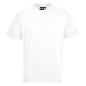 Image of Portwest B195 Turin Premium T-Shirt White 3XL