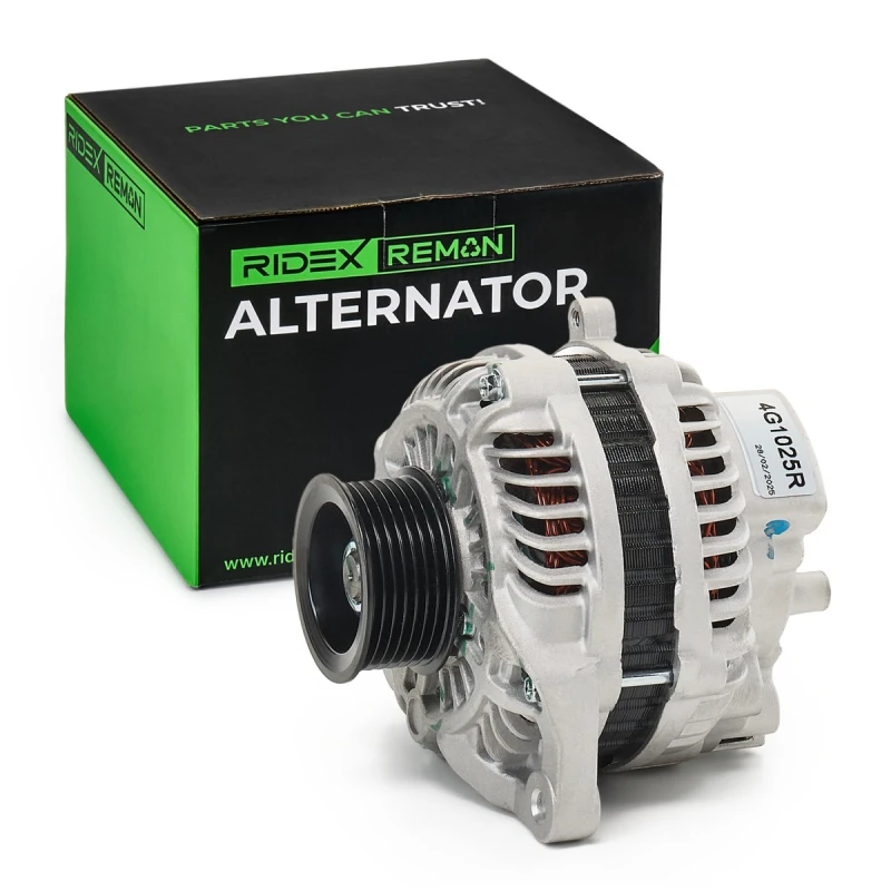 Image of RIDEX REMAN 4G1025R Generator Alternator Charging Current: 90A, Voltage: 12V Alternator (4)