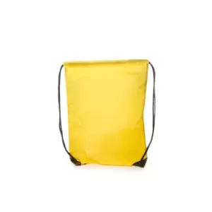 Image of United Bag Store Drawstring Bag (One Size) (Yellow)