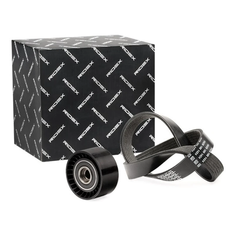 Image of RIDEX 542R0147 V-ribbed belt set V-Ribbed Belt Set (542)