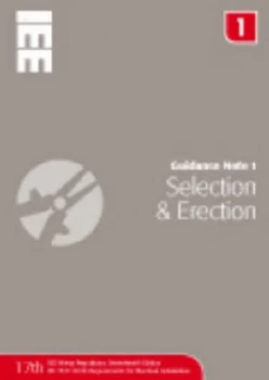 Image of Iee Wiring Regulations Seventeenth Edition Selection and Erection. Paperback