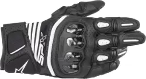 Image of Alpinestars SP X Air Carbon V2 Motorcycle Gloves, black, Size 2XL, black, Size 2XL