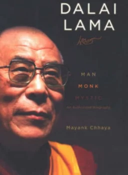 Image of Dalai Lama by Mayank Chhaya Book