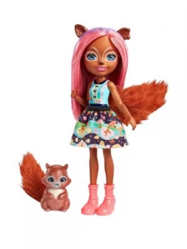 image of Enchantimals Sancha Squirrel Doll