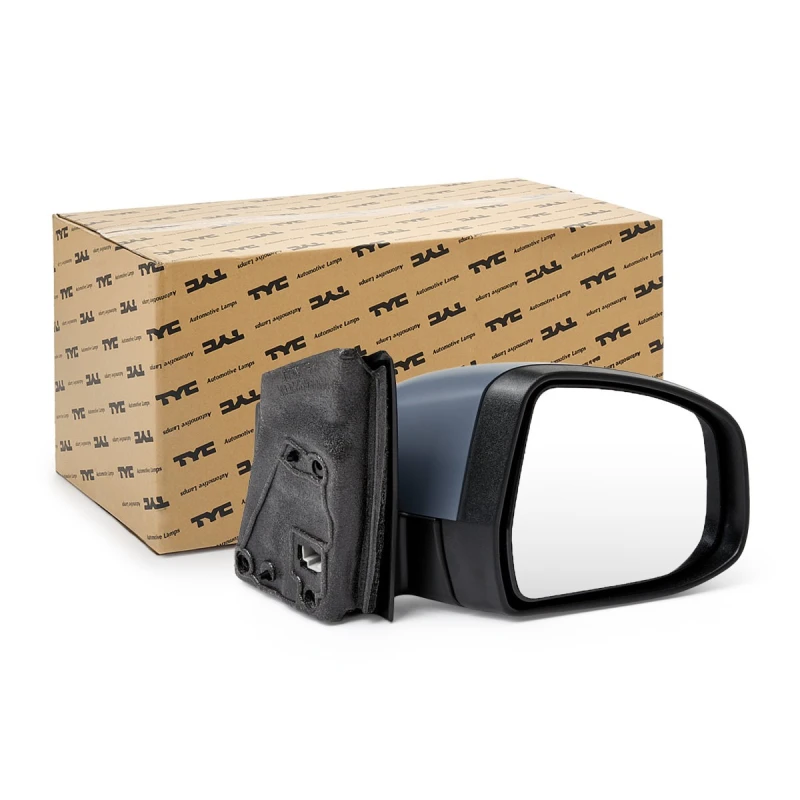 Image of TYC 310-0189 Wing mirror Right, with temperature sensor, primed Outside Mirror (50)