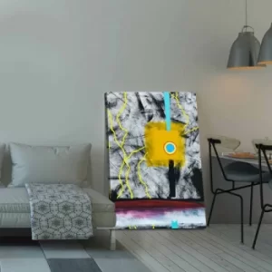 Image of 701002021C-020 Multicolor Decorative Canvas Painting