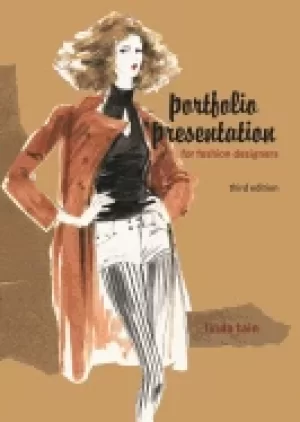 Image of portfolio presentation for fashion designers