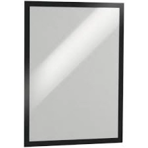 Image of Durable DURAFRAME Sun A4 Black Pack of 2