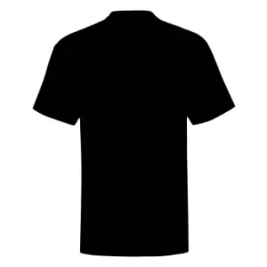 Image of Star Wars: The Mandalorian Unisex Adult Distressed T-Shirt (M) (Black)