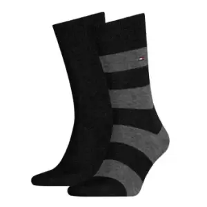 Image of Tommy Bodywear Rgby Str Sk 2P Sn - Black