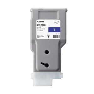 Image of Canon PFI206B Blue Ink Cartridge