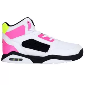 Image of SHAQ Bankshot Juniors Basketball Trainers - White