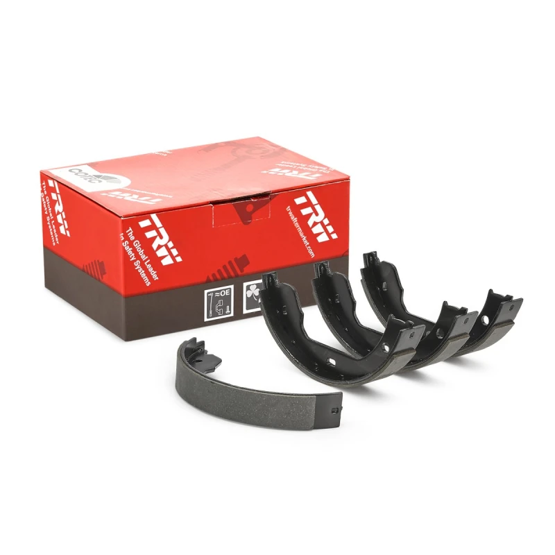 Image of TRW GS8478 Handbrake Shoes Brake Shoe Set,parking brake (1419)