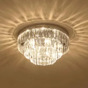 image of K9 Crystal Light Chandelier, none