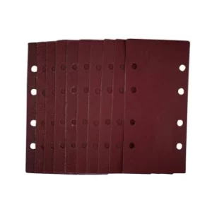Image of Draper 1/3 Sanding Sheets with Hook and Loop, 93 x 190mm, Assorted Grit (Pack of 10)
