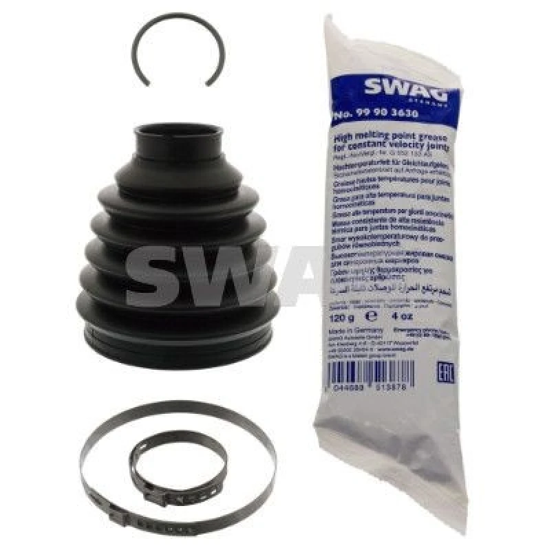 Image of CV boot kit, drive shaft SWAG 62 10 0222