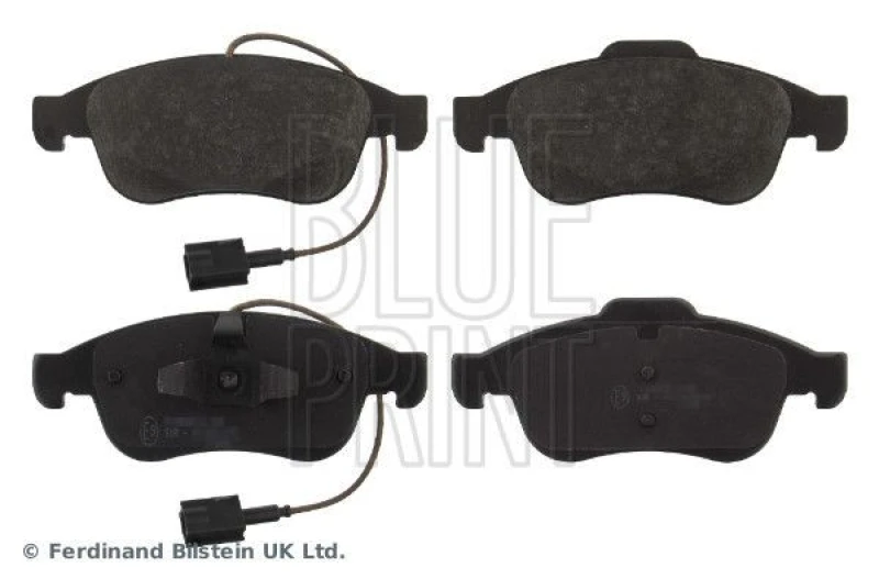 Image of Blue PRINT Brake pad set Blue PRINT ADL144225