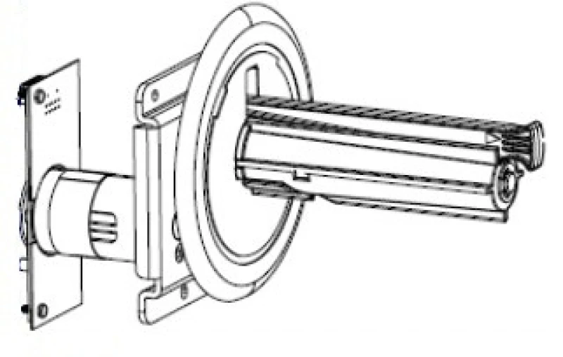 Image of Zebra P1058930-052 printer/scanner spare part Spindle