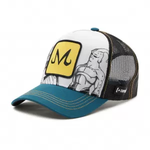 Dragon Ball - Majin Snapback Cap - Blue/White