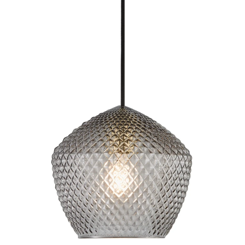 Image of Nordlux Orbiform Indoor Pendant Light Brass Glass E27 Retro - Mains Powered, IP20 in Gold Gold Unisex