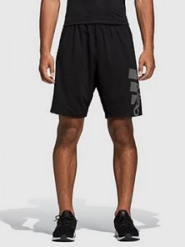 image of Adidas 4Krft Graphic Badge Of Sport Shorts - Black