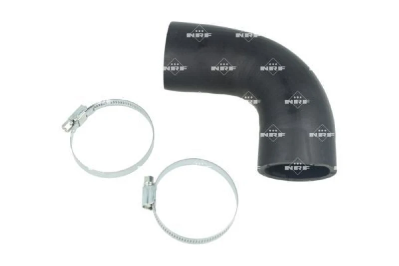 Image of NRF 166537 Turbocharger Hose with clamps Charger Intake Hose (3314)