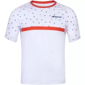 Babolat Compete Crew Neck T Shirt - White