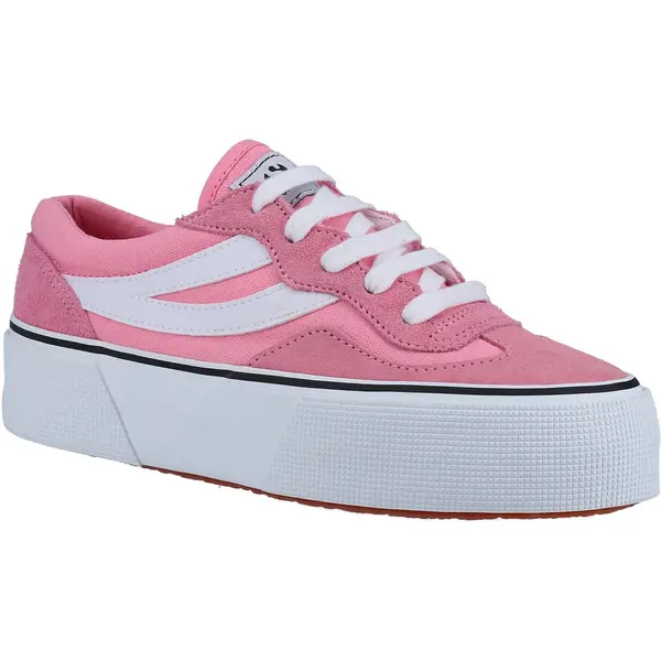 Image of Superga Womens 3041 Revolley Chunky Platform Trainers Shoes - UK 6