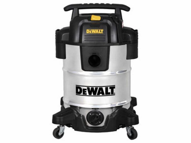 Image of DEWALT Dxv38Sc Stainless Steel Wet & Dry Vacuum With Powerful Suction And Versatile Features