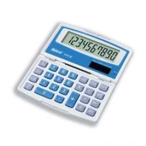 Image of Ibico Calculator Solar powered Euro conversion 3 Key Memory 10 Digit