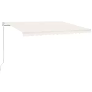 Image of Vidaxl - Manual Retractable Awning 400x350cm Cream Cream