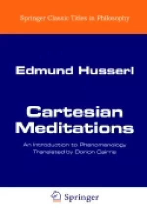 Image of cartesian meditations an introduction to phenomenology