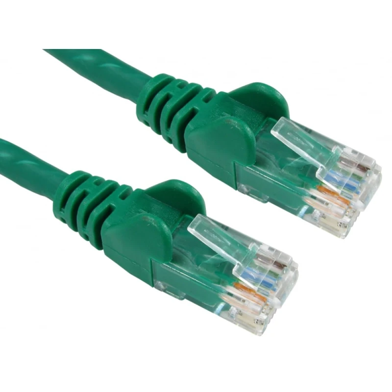 Image of Cables Direct 5m Economy Gigabit Networking Cable - Green