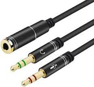 Image of 3.5mm Jack Splitter 1M to 2F